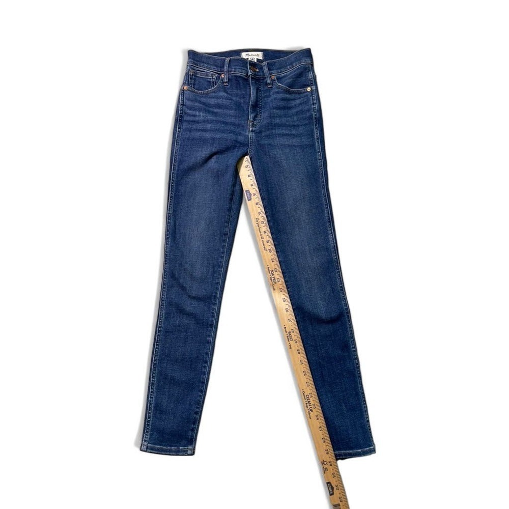 Madewell 10" High Rise Skinny Jeans Smithley Wash - Picture 5 of 10